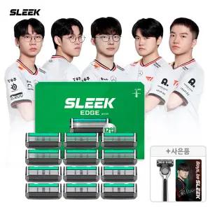 (15%할인) SLEEK 슬릭 엣지 면도날 기획세트 4호(12입)+증정(면도기+포토카드)