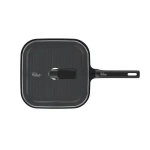 [십일절최대40%] 도루코 에세이 IH 그릴팬 28cm+뚜껑세트