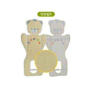 뽀뜨로 천연 곰돌이시트 여름용 유모차시트 유모차커버 아기카시트