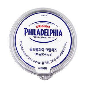 필라델피아 크림치즈 190g 플레인 /냉장