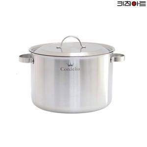 키친아트 코델리아 IH 인덕션가능 통5중 스텐레스 곰솥 냄비 28cm