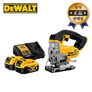 디월트 충전직소 DCS331P2 5.0AH 2베터리 직쏘 18V 절단 컷팅 충전직쏘