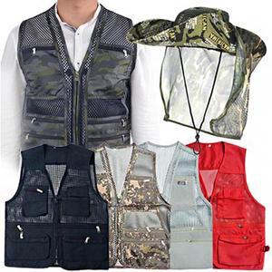 여름용 망사 모자/밀리터리모자/작업조끼/망사조끼