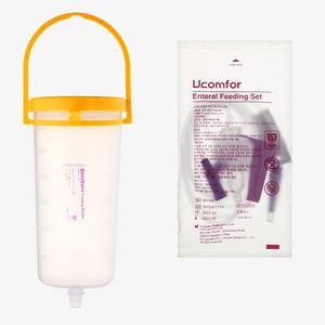 베스트케어 피딩백 600ml 피딩통 피딩줄 노인영양식 영양식 경관식
