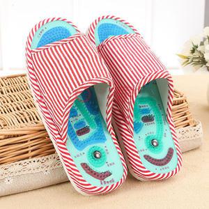 자석 지압슬리퍼 기능성신발 사무실슬리퍼 지압화