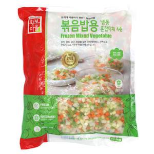황보 냉동 혼합야채4종1kg/볶음밥용