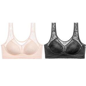 노와이어 노후크 AB컵공용  스포츠 인견 몰드브라~ BR37633