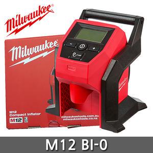 밀워키 M12 BI-0 12V 콤팩트 에어펌프 본체만 베어툴