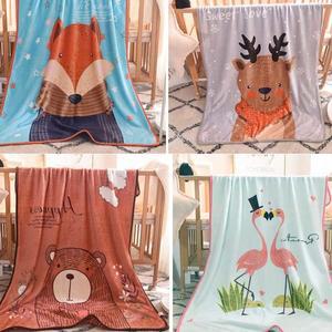 양면 애니멀 포근담요/대형항공담요