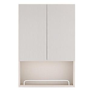 욕실장 욕실수납장 거울 첼로화이트오픈장500