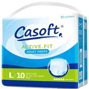 케어소프트 성인용 언더웨어 슬립팬티 기저귀 팬티 특대형(L) 80매