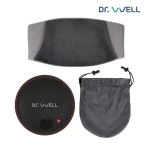[닥터웰] 웰스톤 온열 무선 돌 찜질기 DR-175 블랙 (전용 복대 포함)