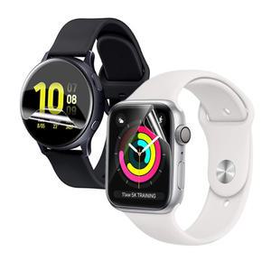 애플워치 4/5/6/7/8/9/SE/SE2 갤럭시워치 3/4/5/6/7/울트라/프로/pro/클래식 엑티브2 액정보호필름 2개