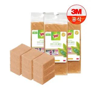 일회용 원데이 그린수세미 플러스 제로스크래치 리필 30입 3개(총 90입)