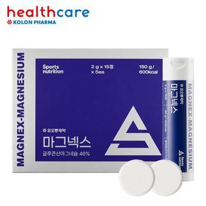 코오롱제약 마그넥스 15정x5통 씹어먹는 마그네슘