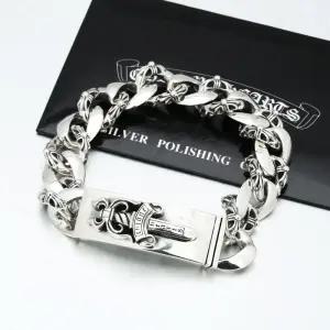 실버팩토리 925 실버 대거 팔찌(55g)