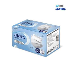 크리넥스 건강마스크 대형 30매/개별포장