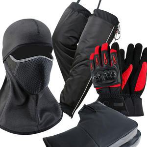 오토바이 방한용품 모음 CN 마스크 무릎보호대 장갑 방한토시 레그워머