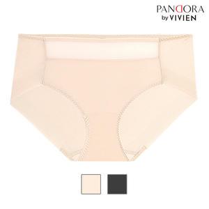 판도라바이비비안 소프트베이직 삼각 헴팬티 VPT7126P