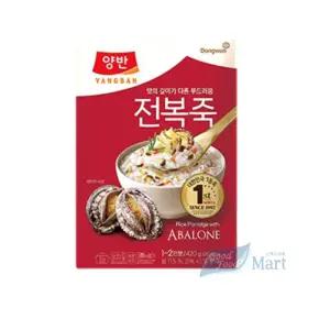 양반죽 파우치 420g 전복죽 (10봉)