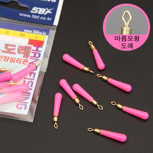 5bf 핑크 유동찌홀더(방망이 타입-마름모형 도래)