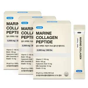 세비톨 멀티 퍼펙트 저분자 피쉬 콜라겐 펩타이드, 3.3g, 30포, 3세트