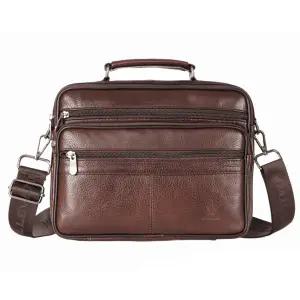 밀레바노 남성 대형 가죽가방 크로스백 MV-7109 캐주얼 데일리 숄더백