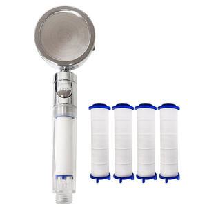 온오프 녹물제거 정수 필터 샤워 리필 4p세트 샤워기헤드