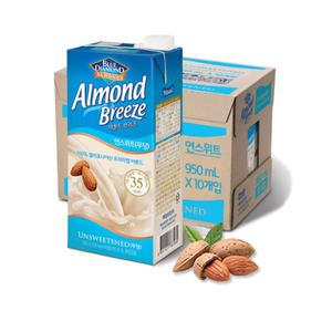 매일유업 아몬드브리즈 언스위트950mlx4팩/무료배송