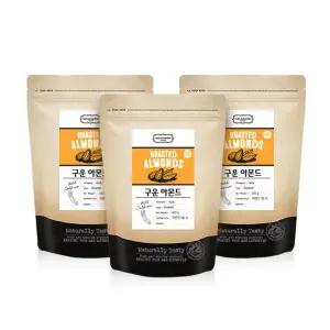 구운아몬드 1.2kg(400gx3개)
