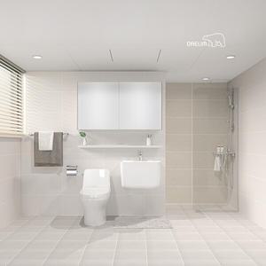 대림 바스&키친 멜로우 슬라이딩 거실욕실 리모델링