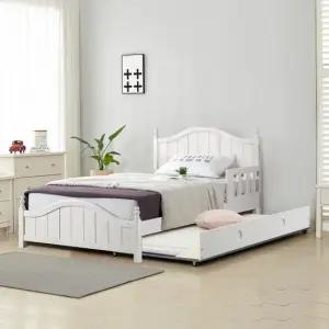 로렌  워시) 원목 슈퍼 이단 초등 학생 어린이 공주 슬라이딩 침대