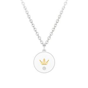 [탄생석/각인 주문제작] Tiara Kids 미아방지 목걸이 (JJK1NQ1BF751SC340)