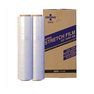 오공 스트레치필름 공업용랩 포장필름 15T*500*400/18T*500*400/20T*500*400(4개입)