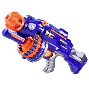 자동 전동 장난감 총 에땁 다트 스펀지 저격총 기관총