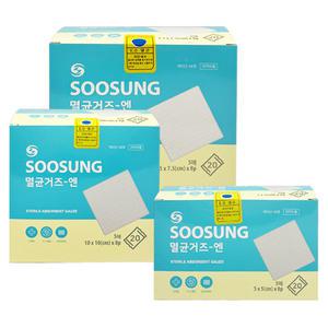 수성 멸균거즈 드레싱 접은거즈 사이즈 선택 소독솜 멸균드레싱