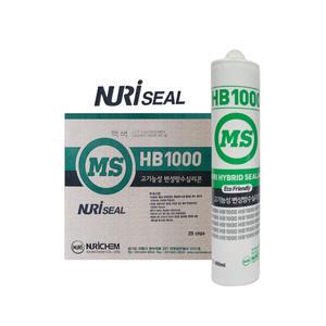 누리 HB1000 우레탄 실리콘 1박스(25개) 방수 변성 실란트 도장가능한 내외장