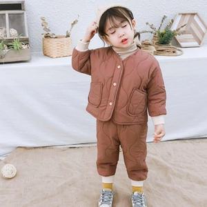 F 웨이브깔깔누빔상하