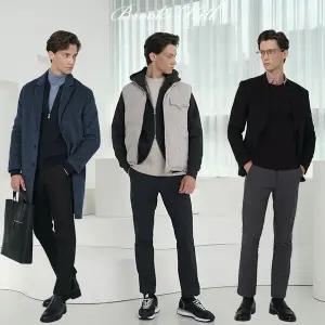 [잭필드][브룩스힐]남성 본딩 기모팬츠