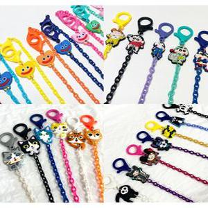 유아 아기 캐릭터 마스크스트랩 만화 애니 마스크 줄 고리 걸이 모음 ver1