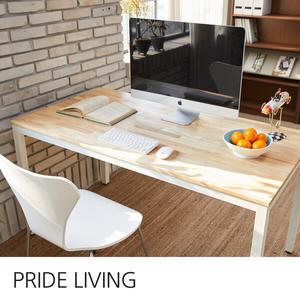 고무나무 원목 4인용식탁 책상테이블_1400X750/원목식탁/원목테이블/다용도테이블