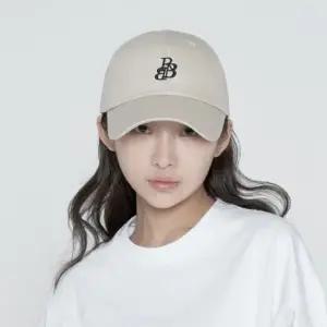 [레인보우볼][정가 39000원] RBB 시그니처 스몰로고 볼캡 베이지