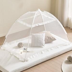 [알뜨리] 유아용 원터치 모기장 자동 침대 텐트 캐노피