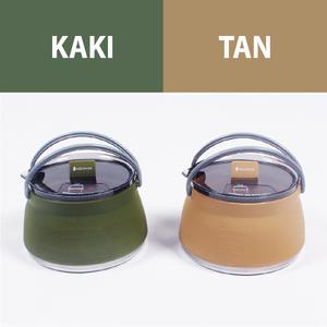 레드스노우 캠핑 백패킹 실리콘 접이식 주전자