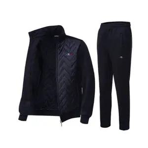 [하프클럽/]남자겨울트레이닝세트 기모 CK 기본 패딩 세트 기모세트패딩세