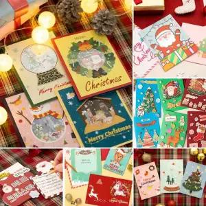 [오피스스쿨] 크리스마스 카드 만들기 모음전 34종 민화샵 스노우볼 카드 입체카드만들기 크리스마스카드diy