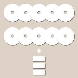 히츠 미니 의류 건조기 호환용 교체 필터 원형 배기 필터 원형10장+사각3장