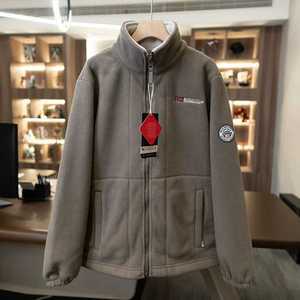 겨울 남성 2겹 후리스 벨벳 집업 폴라플리스 보온