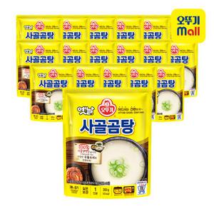 [본사직영] 오뚜기 옛날 사골곰탕 350g, 18개