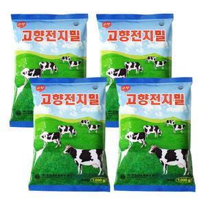 고향 전지밀 1000g x 4개 자판기용 전지분유 자판기우유